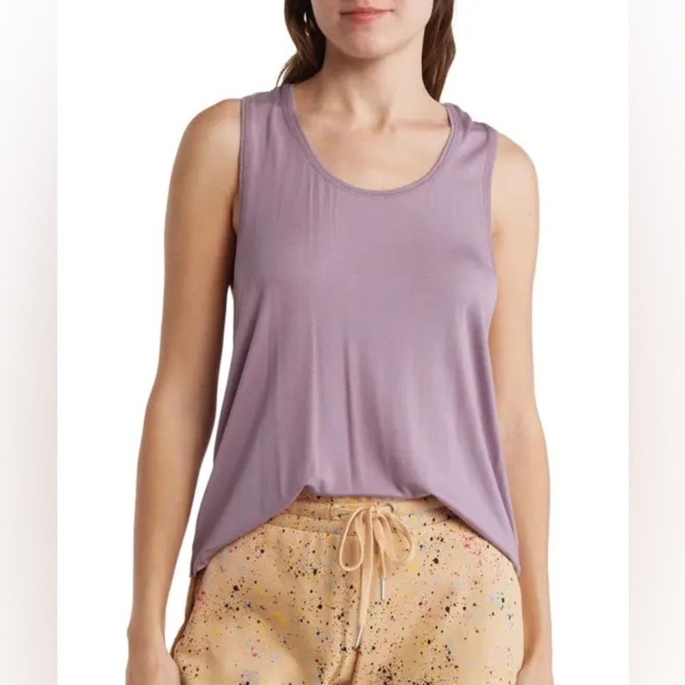 Psk Collective Women’s Easy Tank in Mauve size 3X